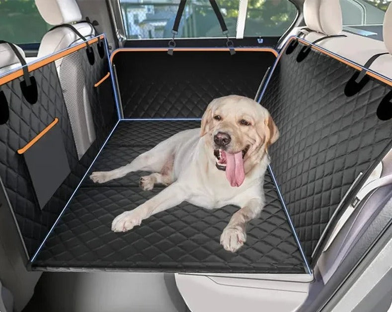 2023 New Design Large Pet Back Seat Extender Car Backseat Protector Hammock Dog Car Seat Cover Hard Bottom for Travel